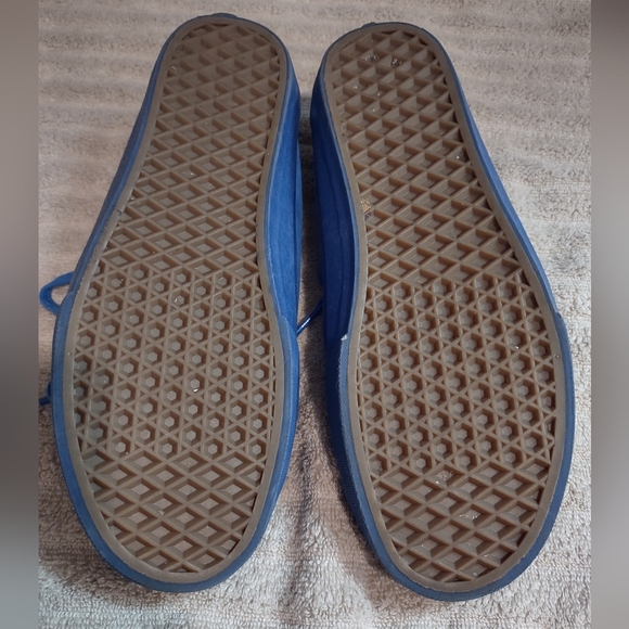 Vault by Vans Blue Suede Sport LX Sneaker Men's Size 8.5 Women's Size 10 - Picture 11 of 11